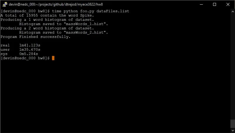 Python Implementation of Grep